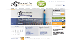 Desktop Screenshot of cincybar.org